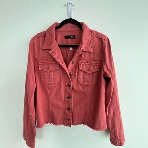 Kut Coral Button-Up Jacket